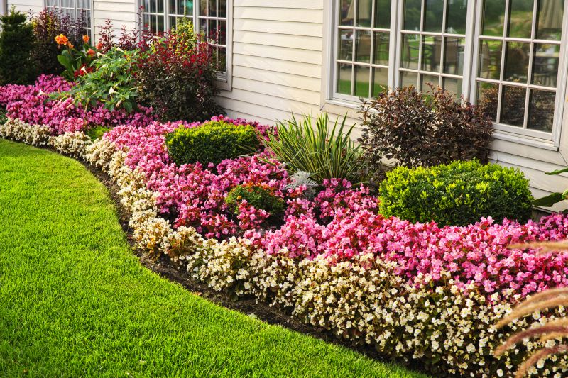 Red Mulch Installation in Ventura County, CA